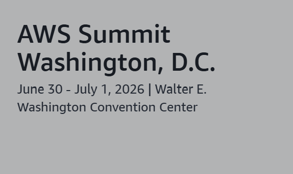 2026 AWS Summit Washington, D.C.